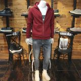  Áo Nỉ Có Mũ Kéo Khóa Nam Cao Cấp BKFACN-9373 