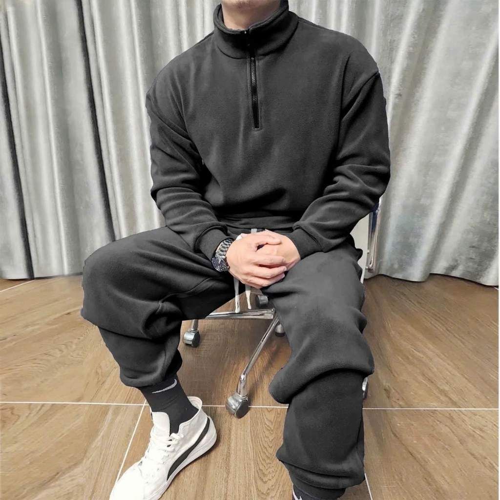  Bộ Đồ Thể Thao Nỉ Unisex Phong Cách Streetwear BKFACN-9377 