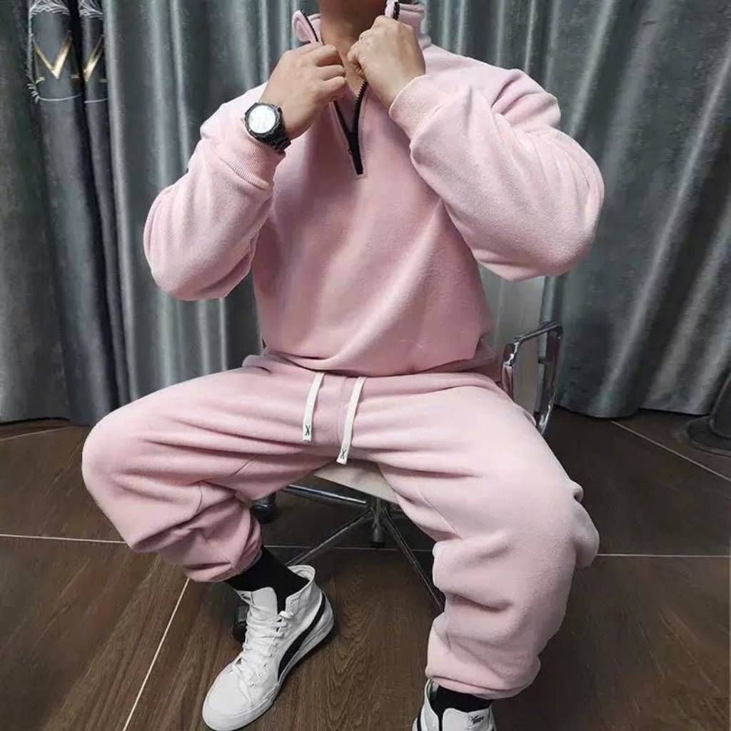  Bộ Đồ Thể Thao Nỉ Unisex Phong Cách Streetwear BKFACN-9377 