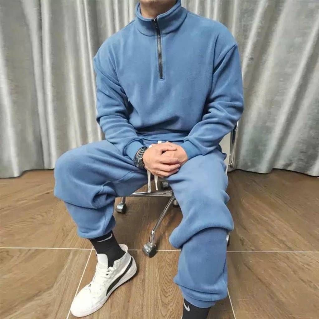  Bộ Đồ Thể Thao Nỉ Unisex Phong Cách Streetwear BKFACN-9377 