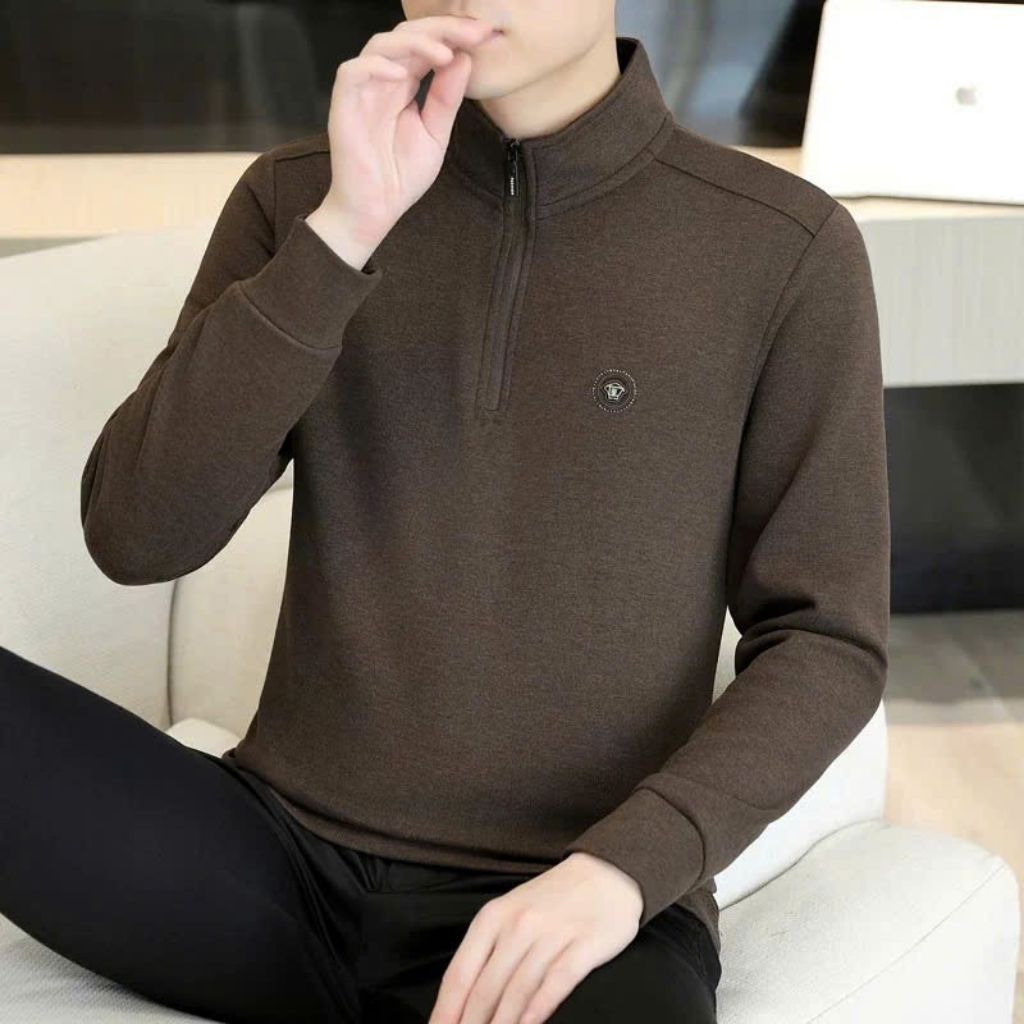  Áo phông dài tay có lớp lót lông cừu BKFACN-9378 