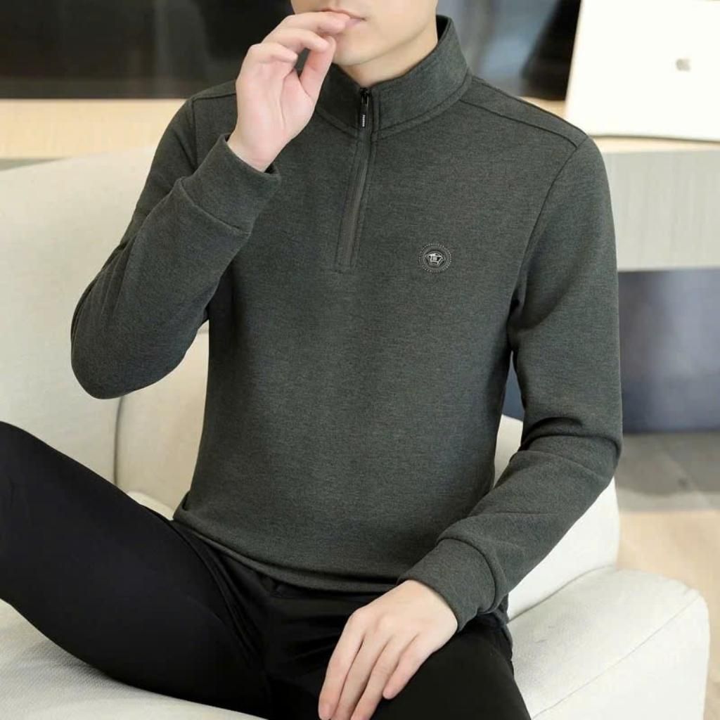  Áo phông dài tay có lớp lót lông cừu BKFACN-9378 