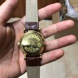  Đồng Hồ Nam Thuhang 1862 Dây Da Nâu BKFACN-9379 