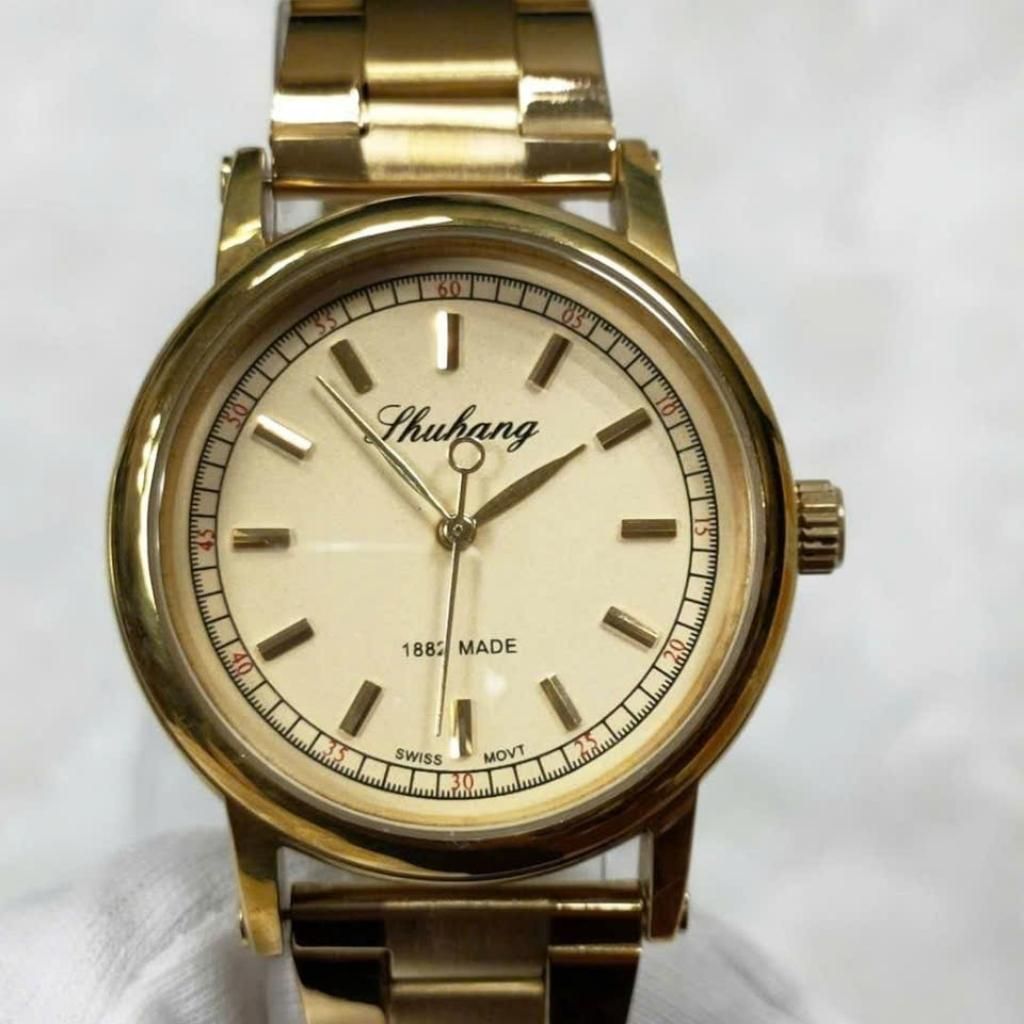  Đồng Hồ đeo tay ThuHang Mặt Vàng Kim  BKFACN-9380 