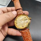  Đồng Hồ Nam Automatic Phong Cách Cổ Điển Mạ Vàng BKFACN-9382 