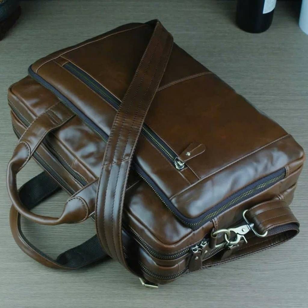  Túi Xách Da Thật Doanh Nhân Cao CấpBKFACN-9383 