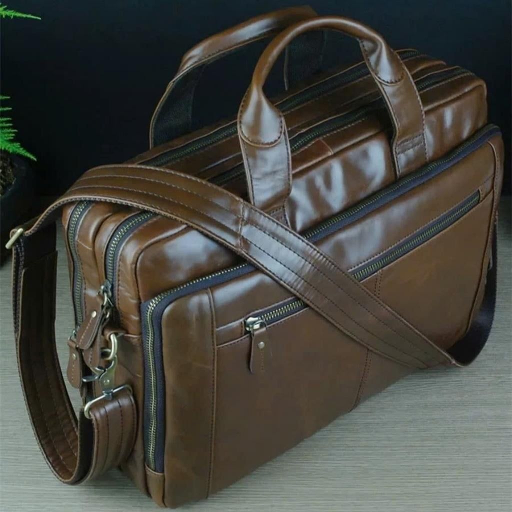  Túi Xách Da Thật Doanh Nhân Cao CấpBKFACN-9383 