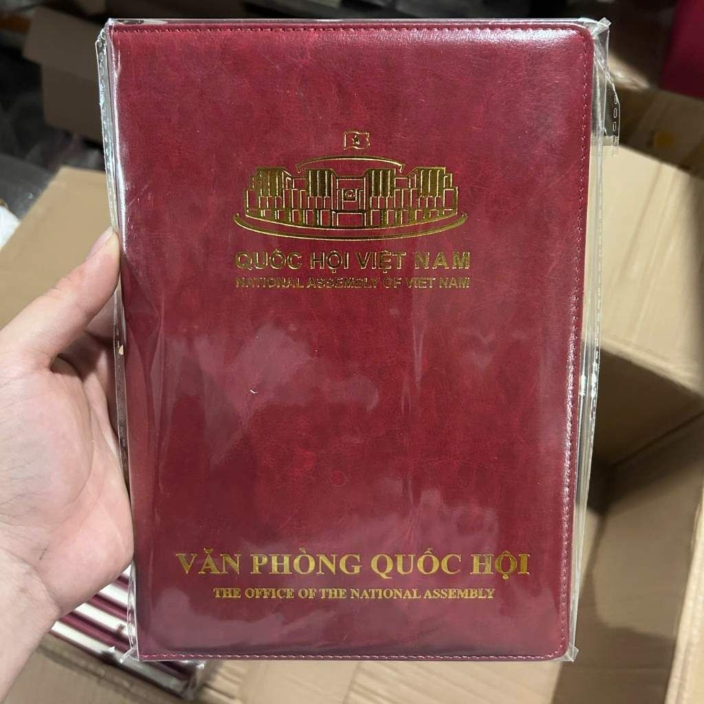  Sổ Tay Da Văn Phòng Quốc Hội Việt Nam Cao Cấp BKFAVN-9385 