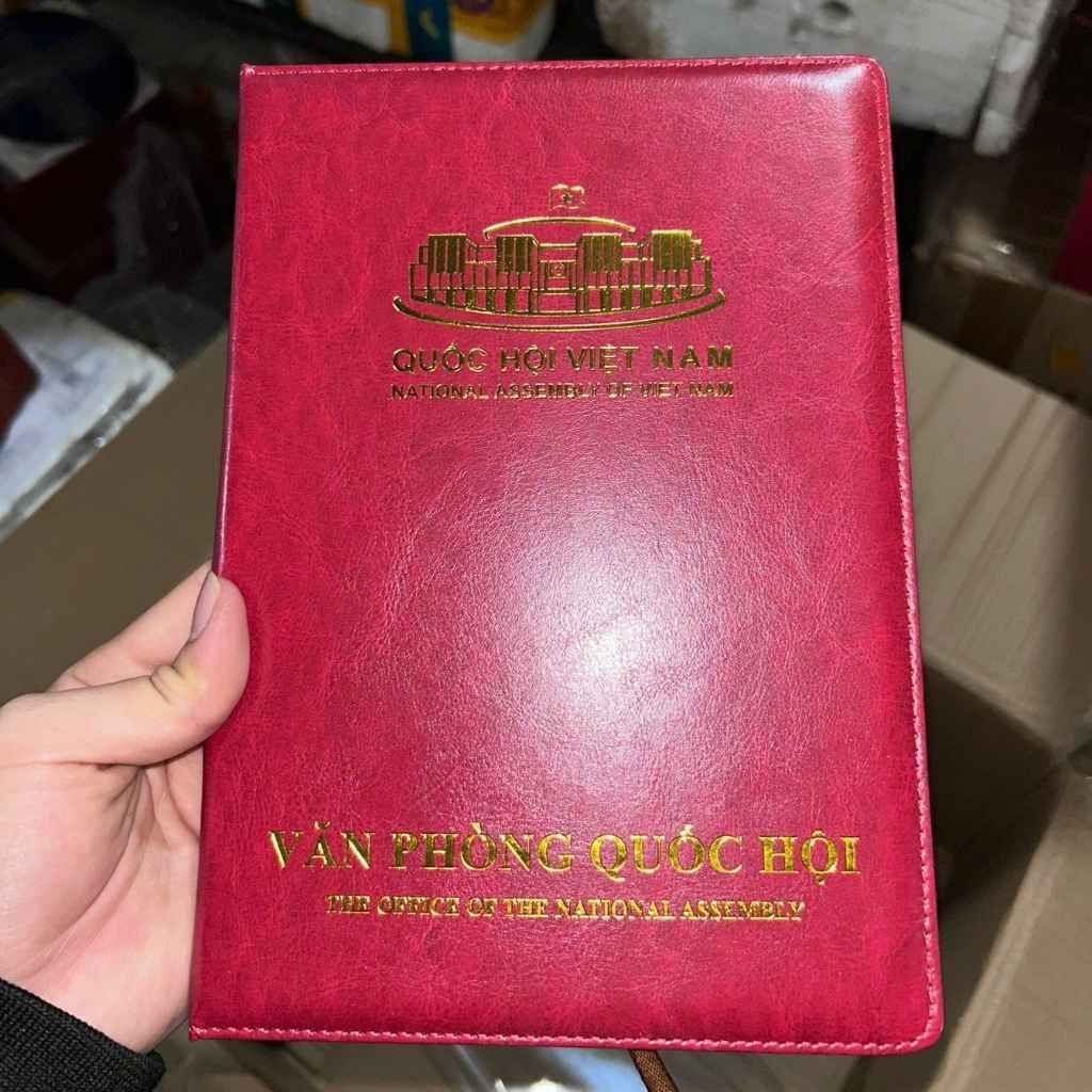  Sổ Tay Da Văn Phòng Quốc Hội Việt Nam Cao Cấp BKFAVN-9385 
