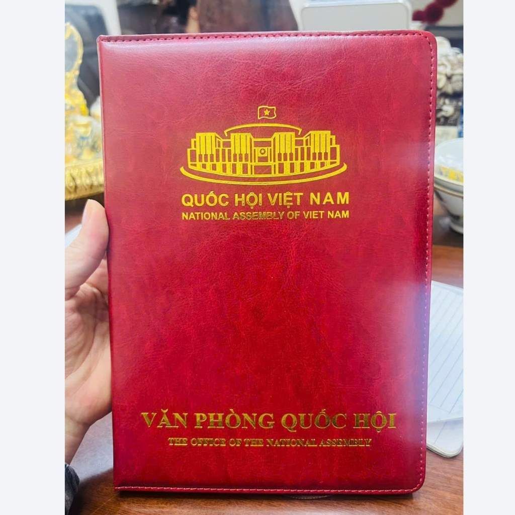  Sổ Tay Da Quốc Hội Việt Nam Quà Tặng Cao Cấp BKFAVN-9386 