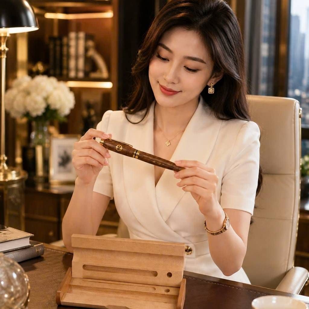  Bút Ký Khắc Tên Tổng Bí Thư Tô Lâm Gỗ Sưa Bắc Cao Cấp BKFAVN-9435 
