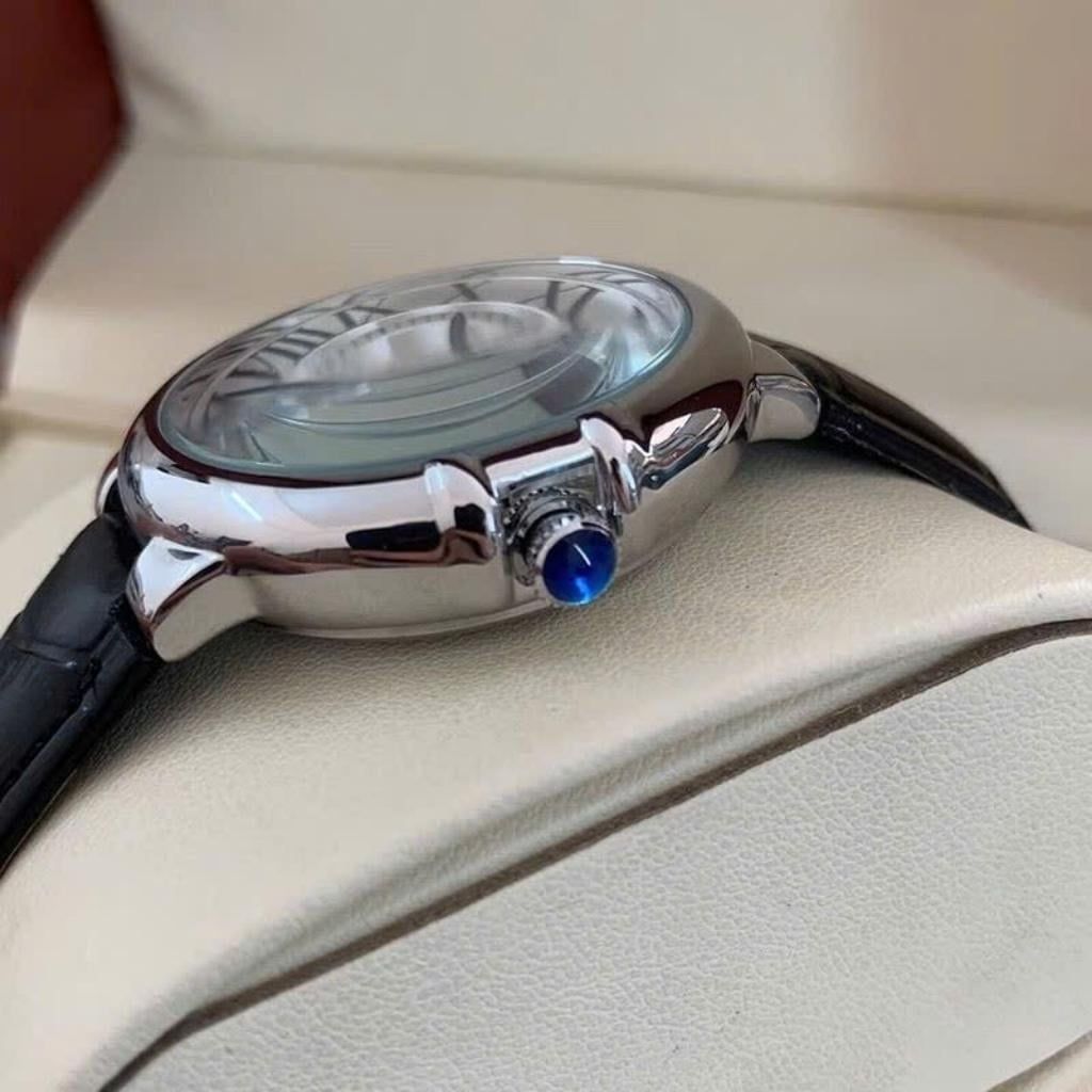  Đồng Hồ Nam Gessido Cơ Automatic Dây Da Mặt Số La Mã BKFAVN-9437 