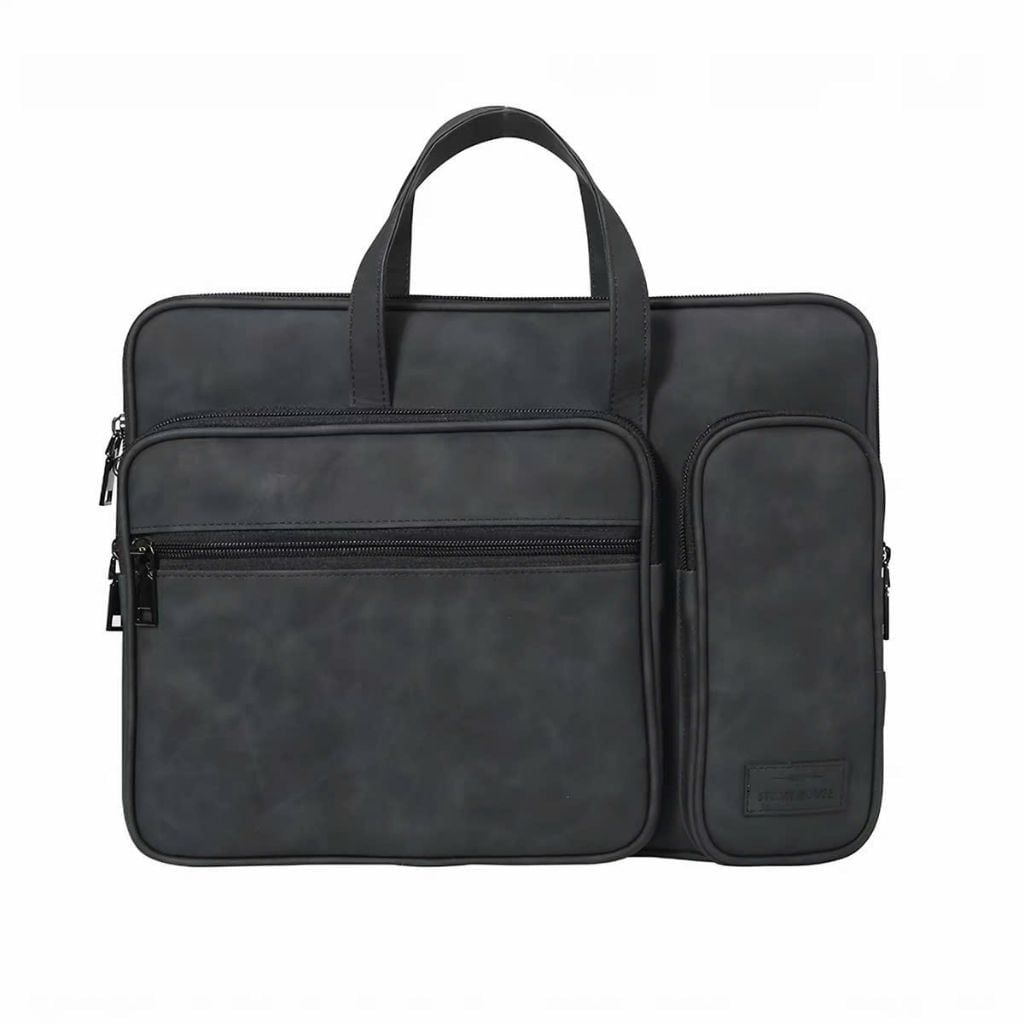  Túi Xách Chống Sốc Laptop Đa Năng Da PU Cao Cấp BKFAVN-9441 
