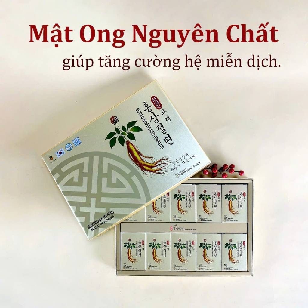  Hồng Sâm Lát Tẩm Mật Ong Hàn Quốc BKHEKR-9231 
