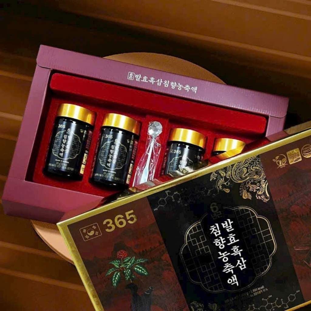  Cao Hắc Sâm Trầm Hương Lên Men Hàn Quốc BKHEKR-9245 