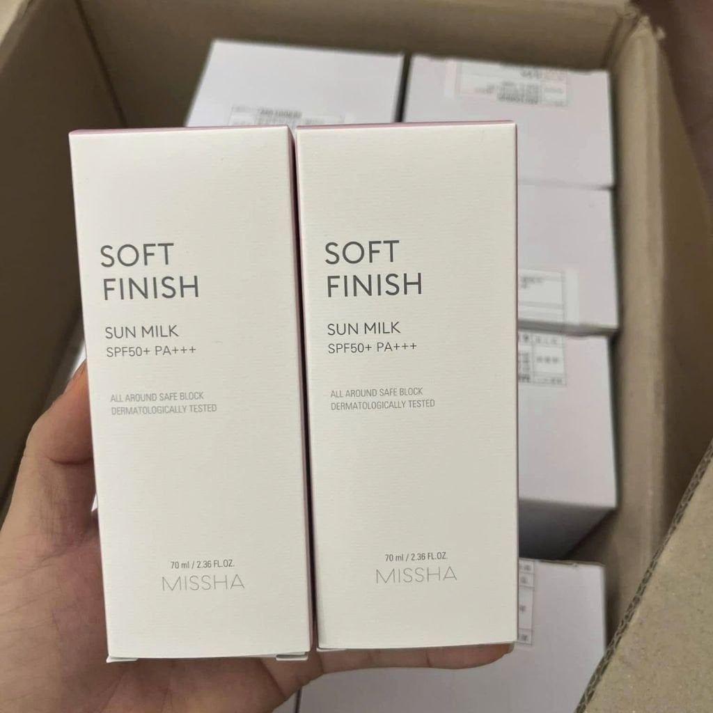  Kem Chống Nắng Missha Soft Finish Sun Milk BKHEKR-9254 