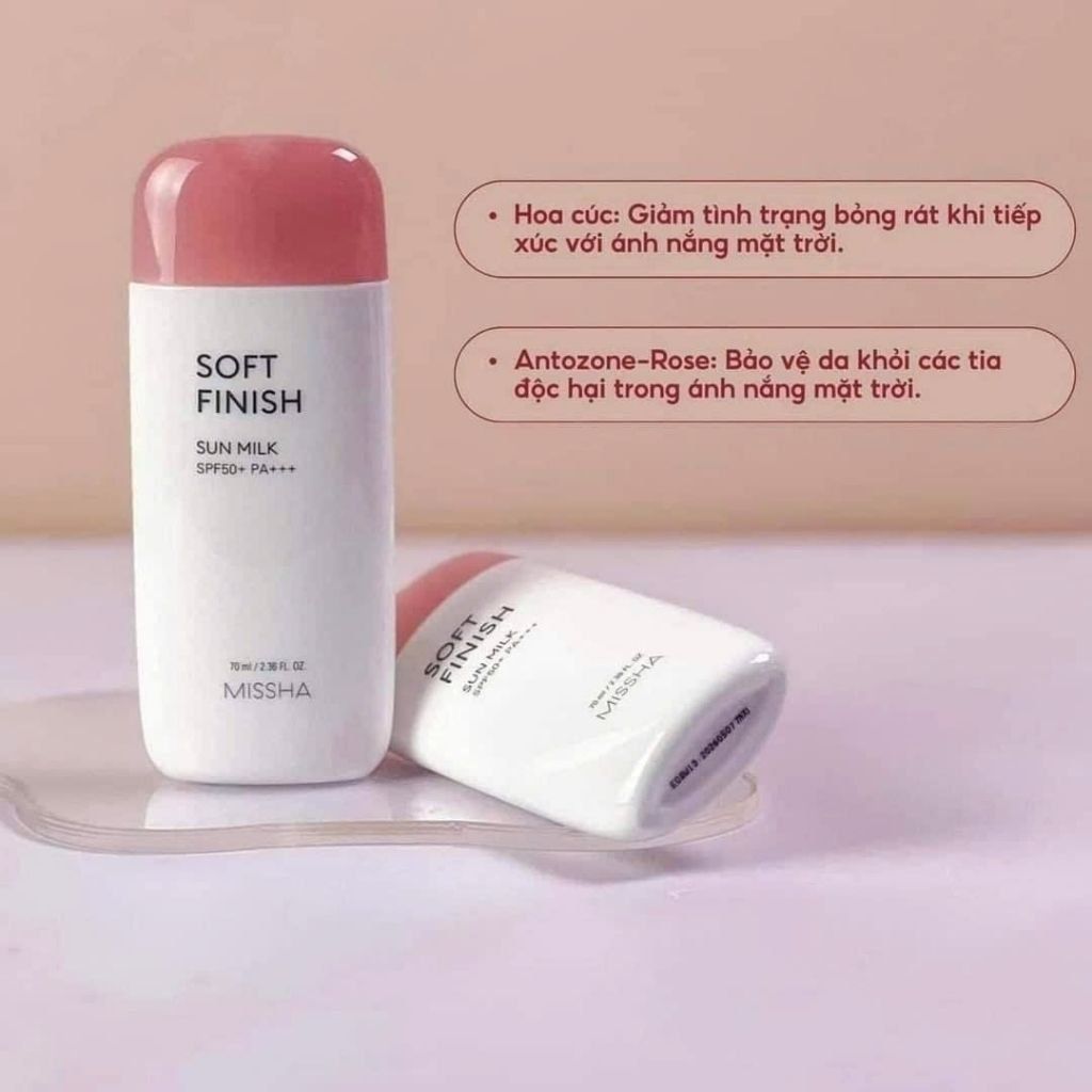  Kem Chống Nắng Missha Soft Finish Sun Milk BKHEKR-9254 