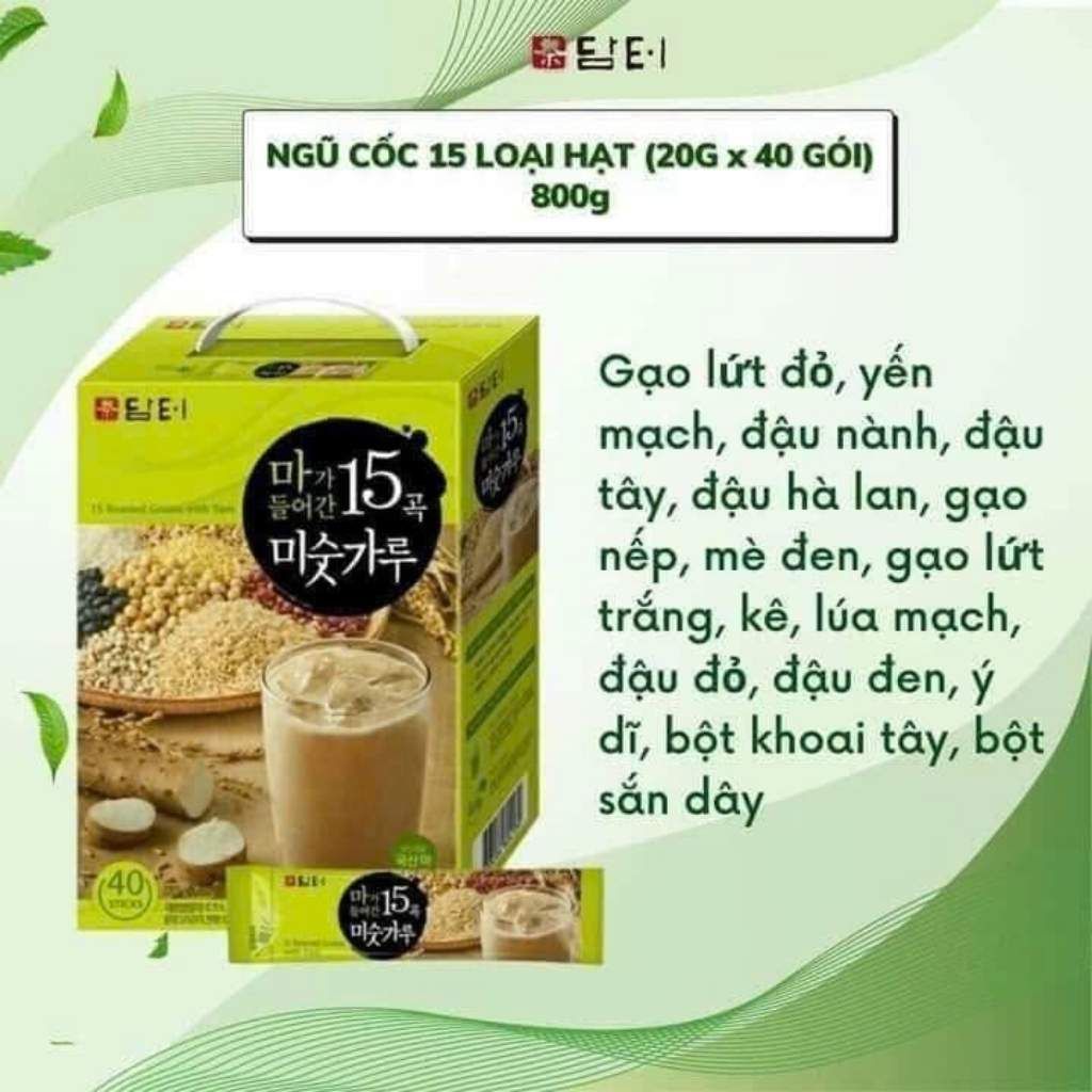  Ngũ Cốc 15 Loại Hạt Hàn Quốc DAMTUH BKHEKR-9264 