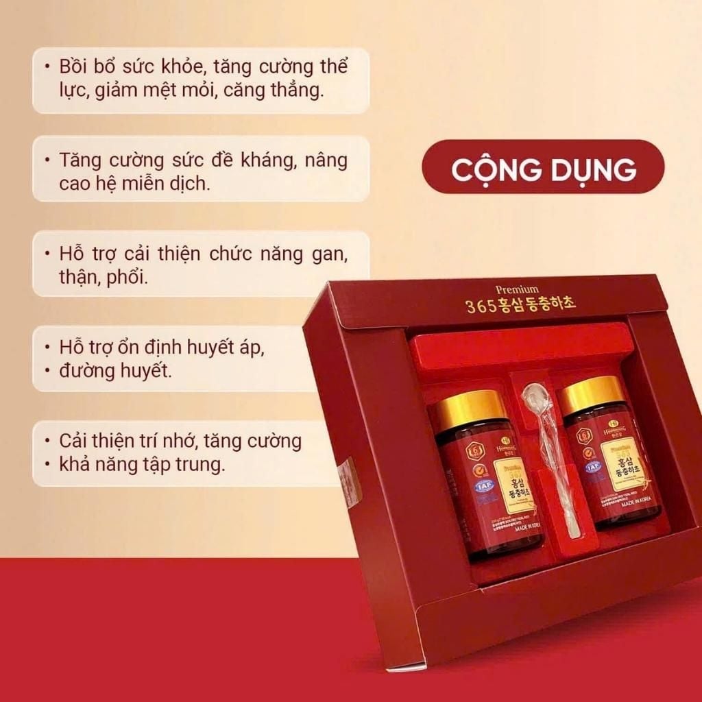  Cao hồng sâm đông trùng HANSUSAM 365 BKHEKR-9268 