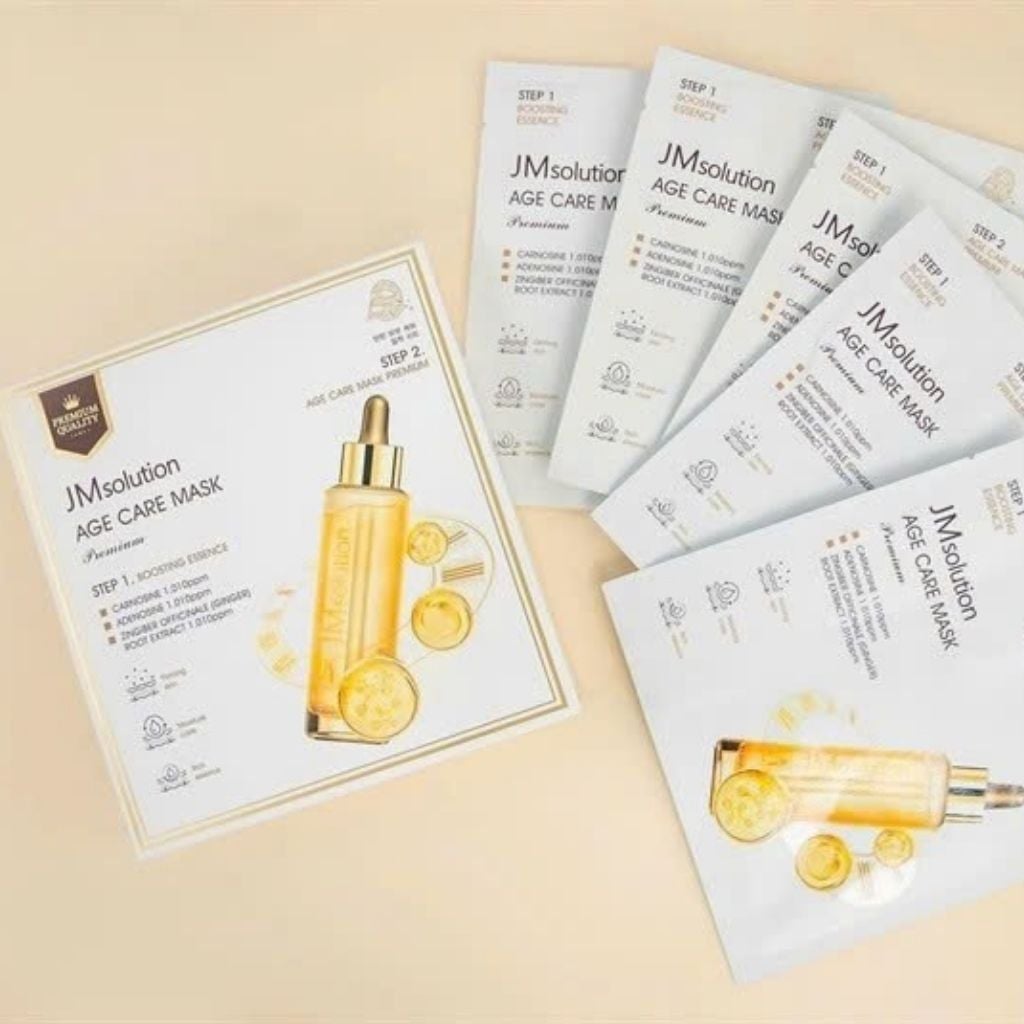  Mặt Nạ Vàng 2 Steps JM Solution Age Care Mask BKHEKR-9273 