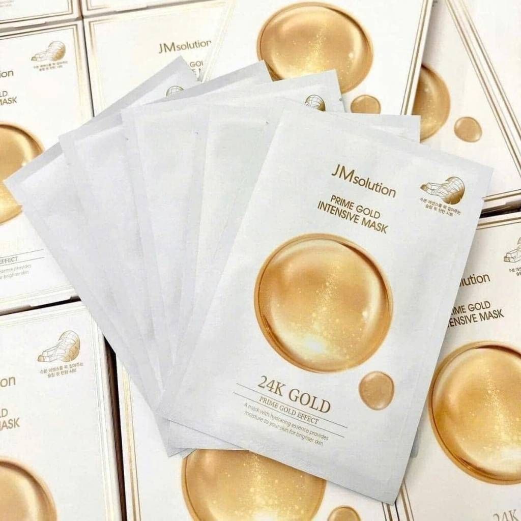  Mặt Nạ Vàng 24K JM Solution chống lão hóa BKHEKR-9278 