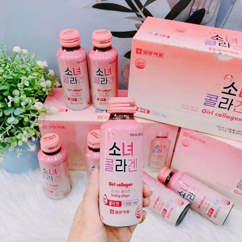  Nước Uống Collagen Girl Hàn Quốc Hỗ Trợ Làm Đẹp da BKHEKR-9290 
