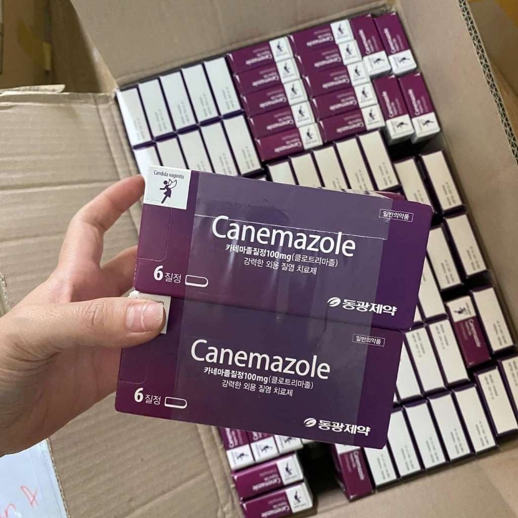  Viên đặt phụ khoa Canemazole Hàn Quốc BKHEKR-9294 