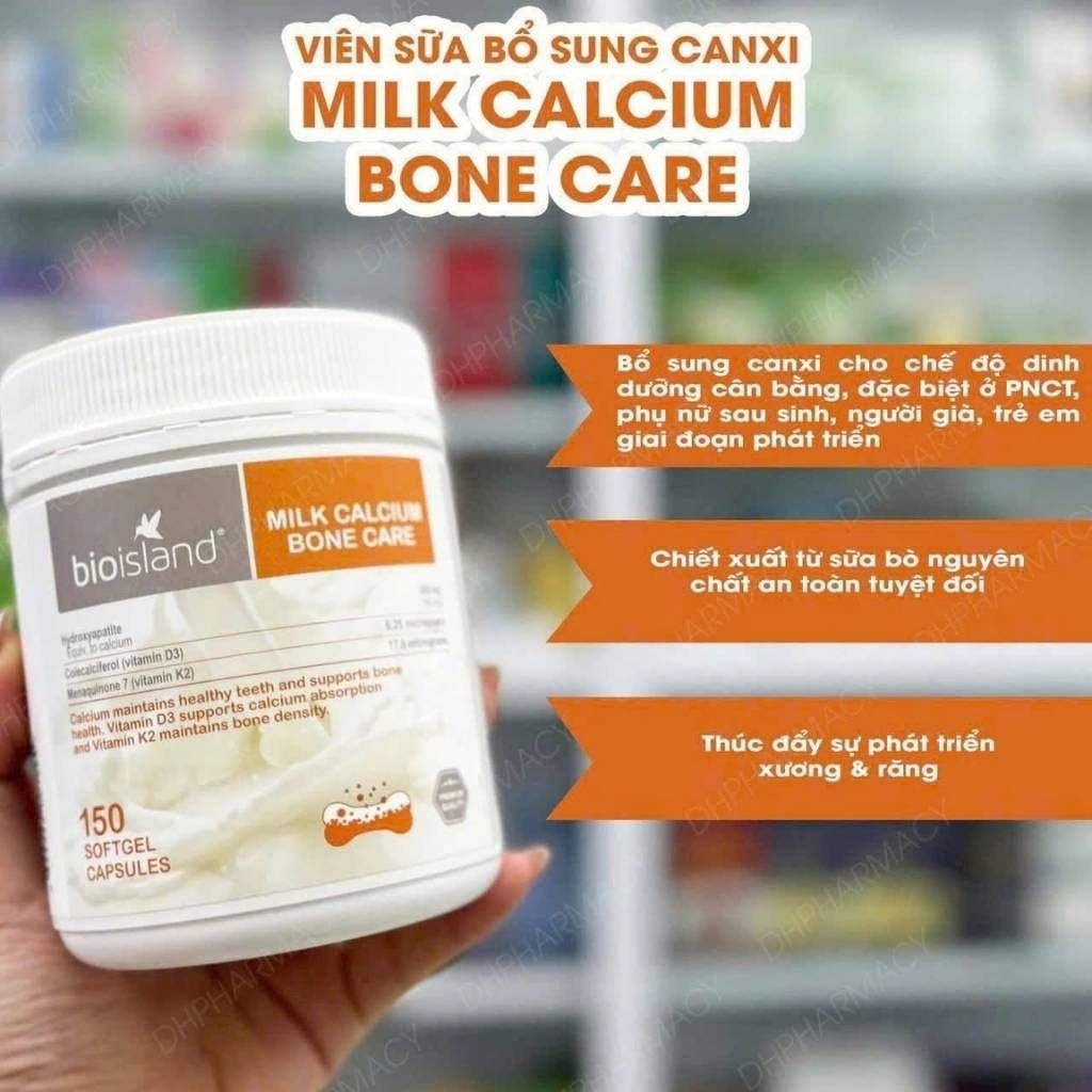  Canxi Sữa Dạng Viên Nang BKHEKR-9342 