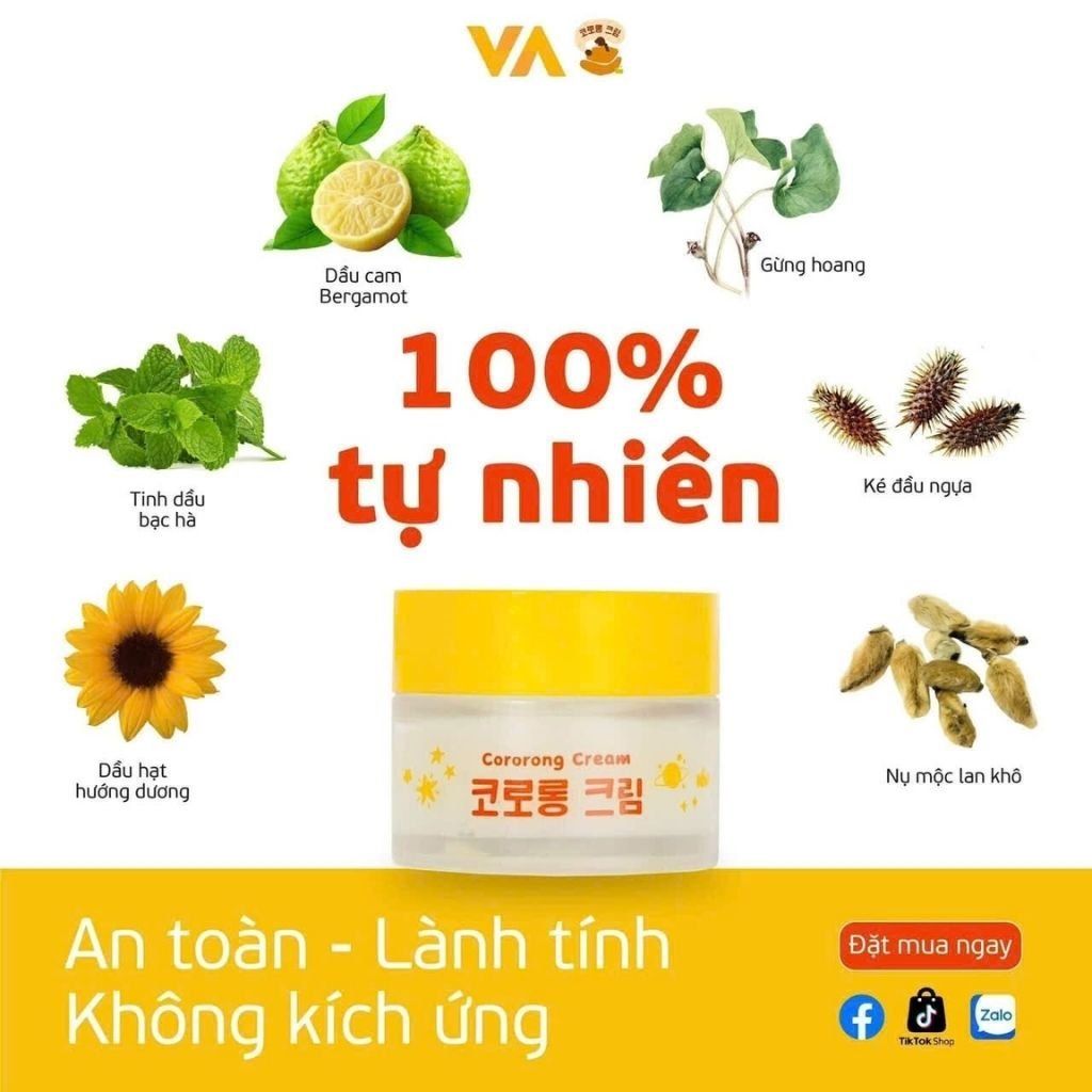  Kem Bôi Ngạt Mũi Cocorong Cream Cho Bé BKHEKR-9355 