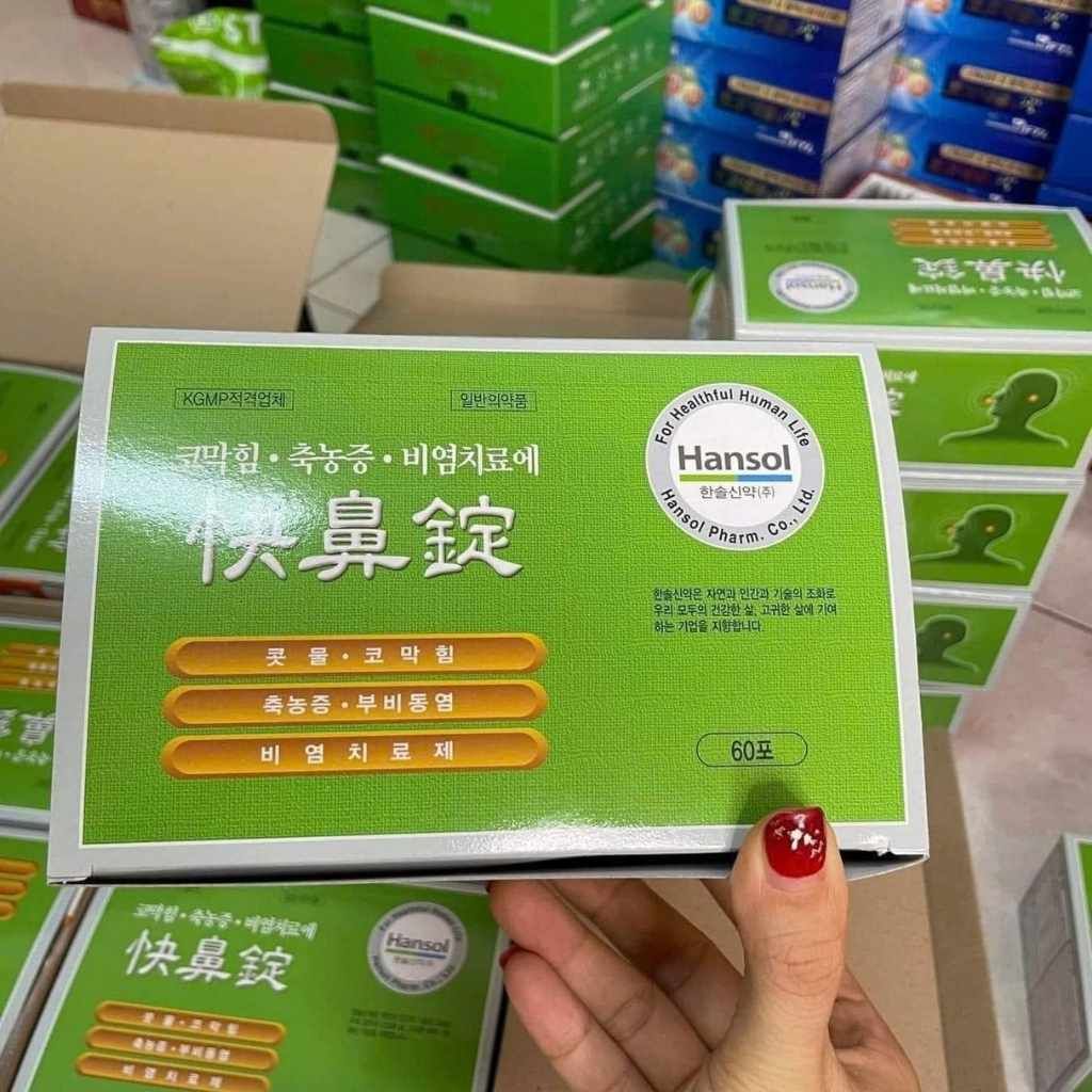  Viên Uống Đặc Trị Viêm Xoang Hansol Hàn Quốc BKHEKR-9374 