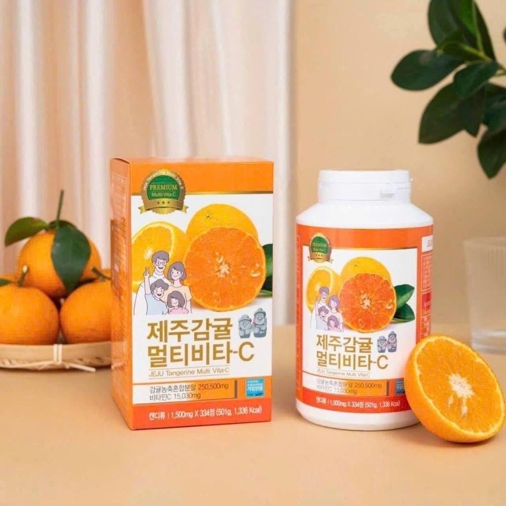  Viên Vitamin C Jeju Tangerine Multivita C Hàn Quốc BKHEKR-9385 