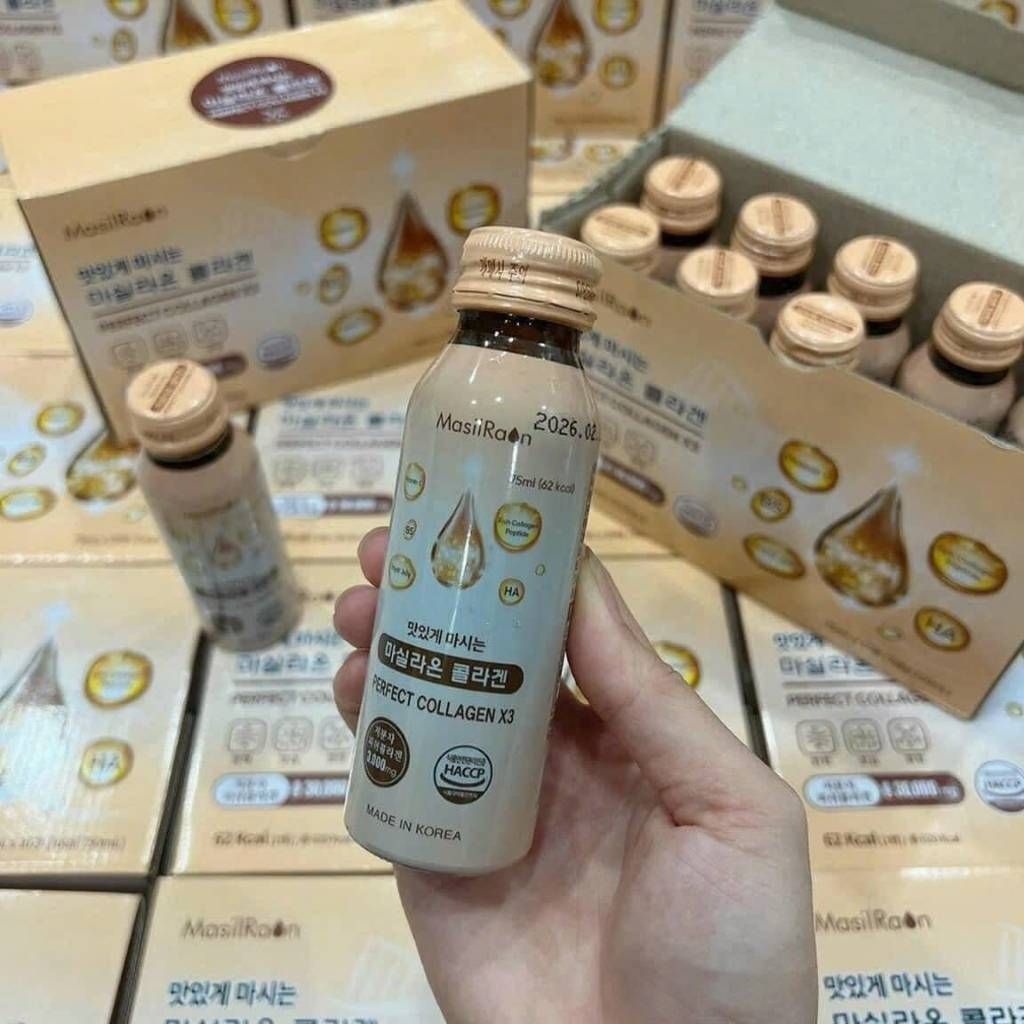 Nước Uống Collagen Perfect Collagen X3 Masilraon Hàn Quốc BKHEKR-9395 