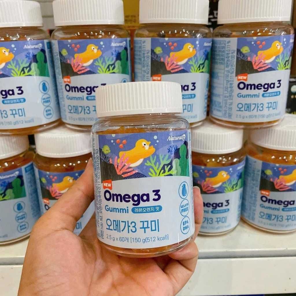 Kẹo Dẻo Bổ Sung Omega 3 Cho Bé Chính Hãng Hàn Quốc BKHEKR-9413 