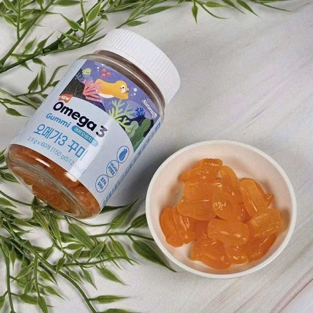  Kẹo Dẻo Bổ Sung Omega 3 Cho Bé Chính Hãng Hàn Quốc BKHEKR-9413 