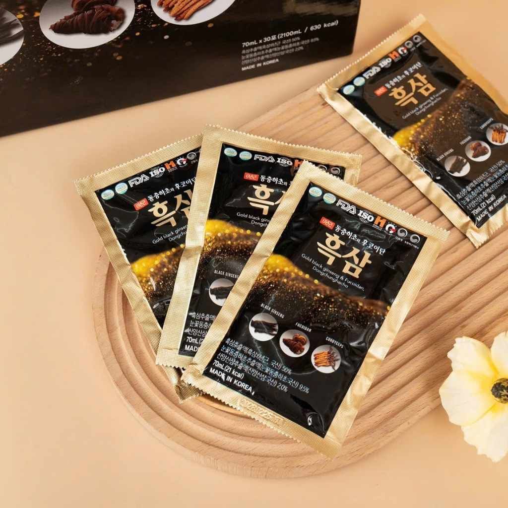  Nước Hắc Sâm & Fucoidan, Đông Trùng Hạ Thảo Hàn Quốc BKHEKR-9421 