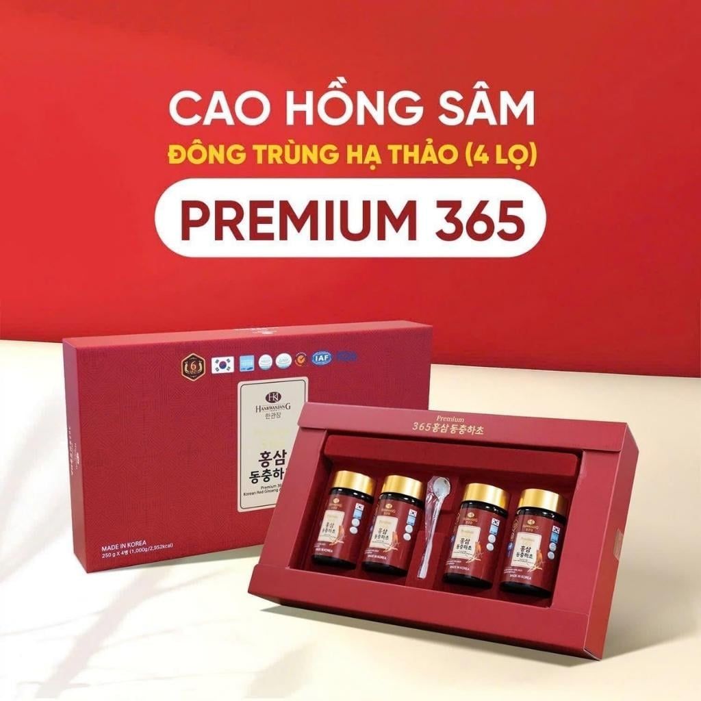  Cao Hồng Sâm Đông Trùng Hạ Thảo 365 BKHEKR-9429 