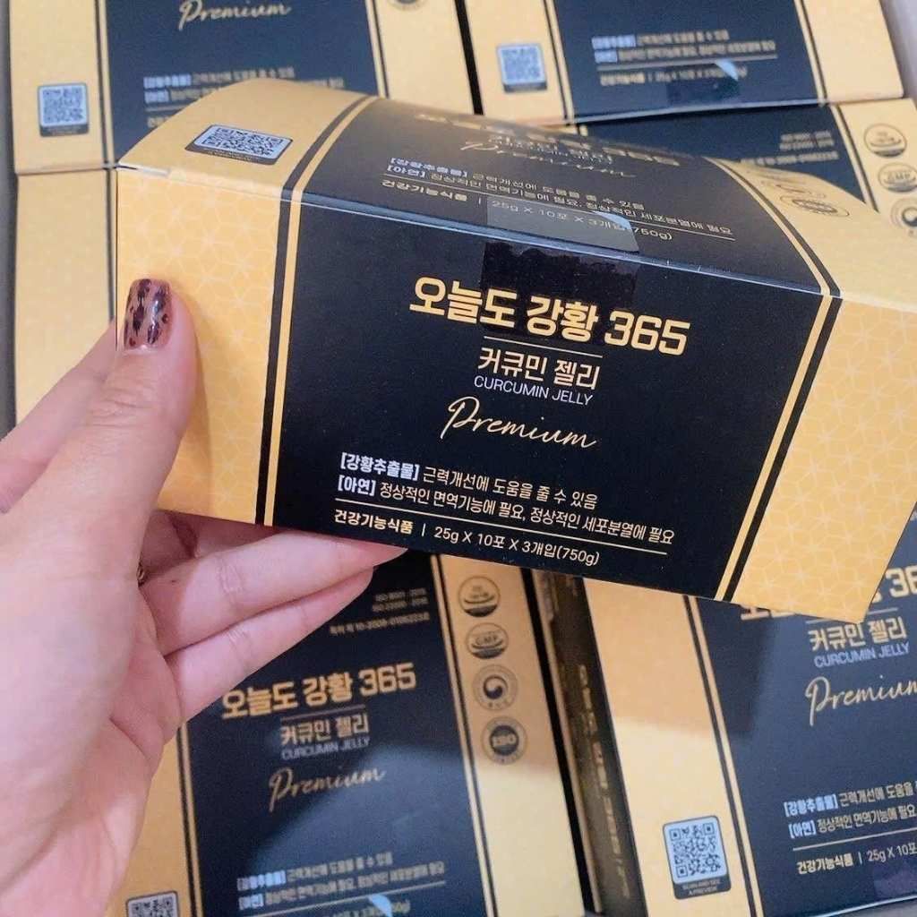  Thạch Nghệ Nano 365 Curcumin Jelly Premium Vị Xoài BKHEKR-9432 