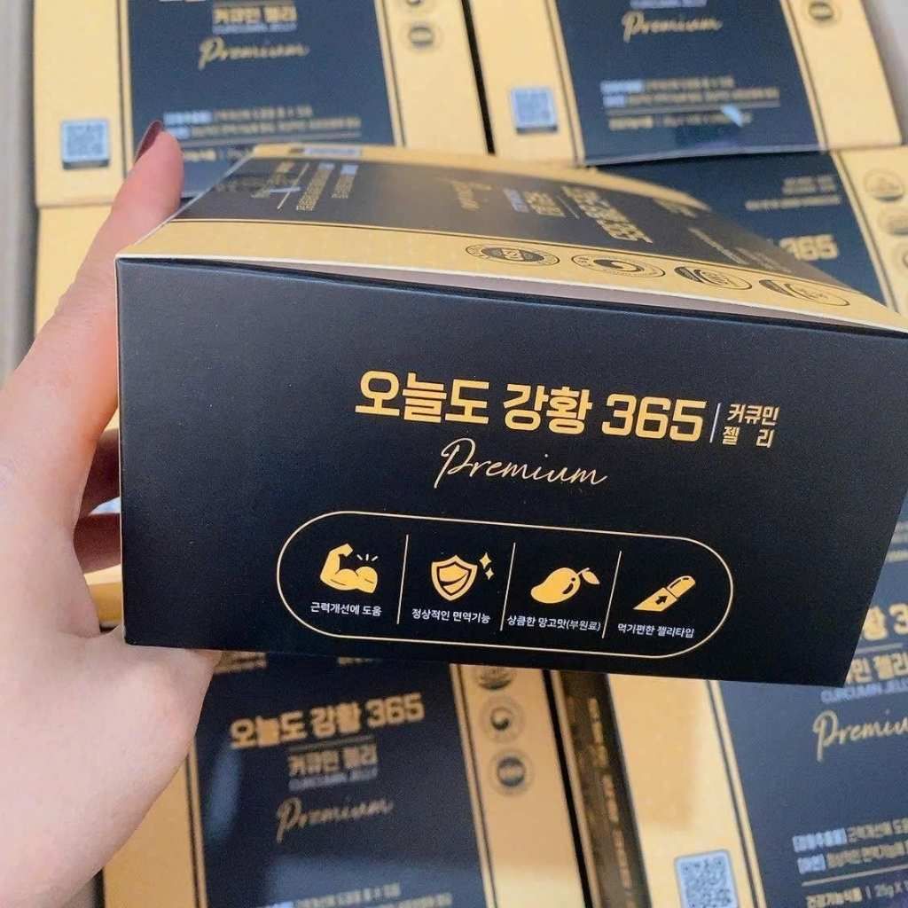  Thạch Nghệ Nano 365 Curcumin Jelly Premium Vị Xoài BKHEKR-9432 