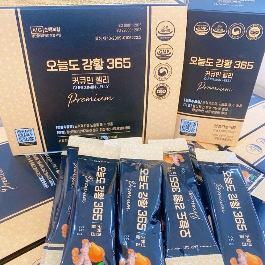  Thạch Nghệ Nano 365 Curcumin Jelly Premium Vị Xoài BKHEKR-9432 