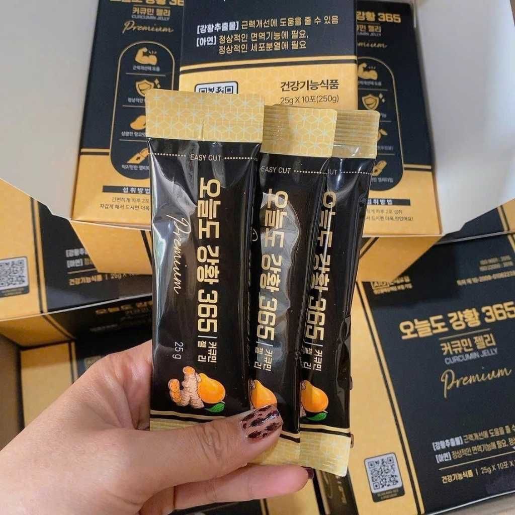  Thạch Nghệ Nano 365 Curcumin Jelly Premium Vị Xoài BKHEKR-9432 