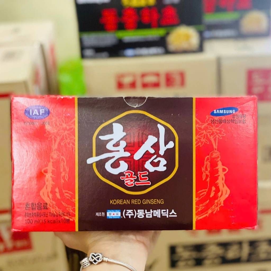  Nước Hồng Sâm Và Nước Đông Trùng Hạ Thảo Well-being Life Hàn Quốc BKHEKR-9439 