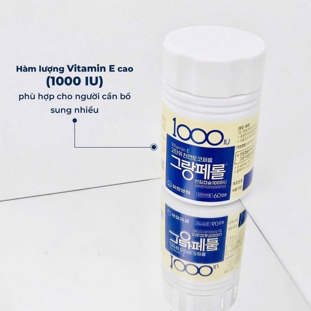  Vitamin E Hàn Quốc 1000IU Hộp 60 Viên BKHEKR-9446 