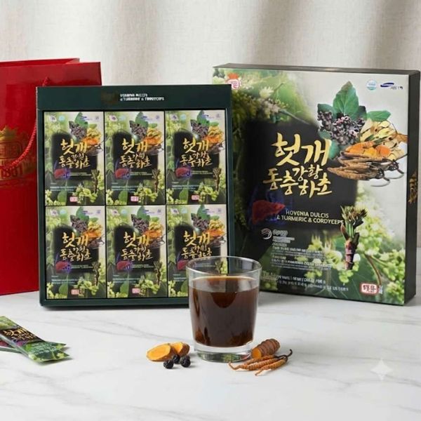  Nước Mát Gan Bổ Gan Đông Trùng Hạ Thảo TW Food Hàn Quốc BKHEKR-9447 