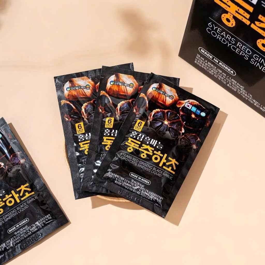  Nước Hồng Sâm Tỏi Đen Đông Trùng Hạ Thảo Hàn Quốc BKHEKR-9453 