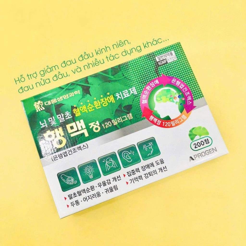  Bổ Não Hengmec Mẫu Mới 200 Viên BKHEKR-9455 
