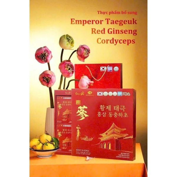  Nước Sâm Đông Trùng Hàn Quốc HANKWANJANG 30 Gói  BKHEKR-9461 