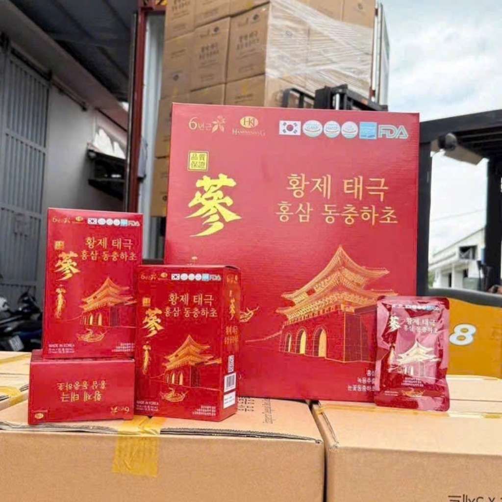  Nước Sâm Đông Trùng Hàn Quốc HANKWANJANG 30 Gói  BKHEKR-9461 