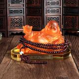  Tượng Di Lặc Hổ Phách Xe Hơi BKHFCN-9006 