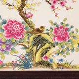  Tranh Sưu Tầm Hoa Mẫu Đơn Cổ BKHFCN-9010 