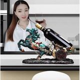  Kệ Rượu Vang Ngựa Kéo Xe Tài Lộc BKHFCN-9012 